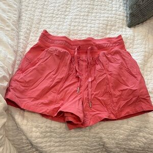 Lululemon Athletica Coral Athletic Shorts